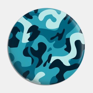 CAMO BLUE Pin