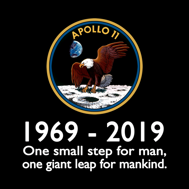 Apollo 11 Moon Landing 50th Anniversary by SeattleDesignCompany