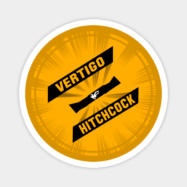 Hitchcock Vertigo Magnet by LICENSEDLEGIT