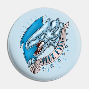 BLUE EYES Pin