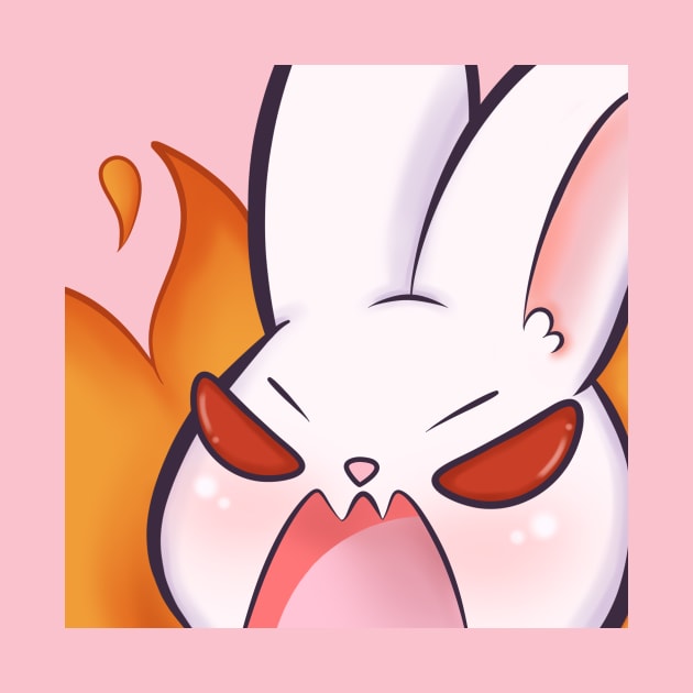 Cute Angry Rabbit by Itssanadz 