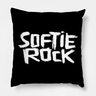 Softie Rock because Soft Rock Matters Pillow