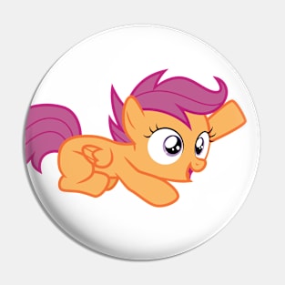 Scootaloo will work four times as hard Pin