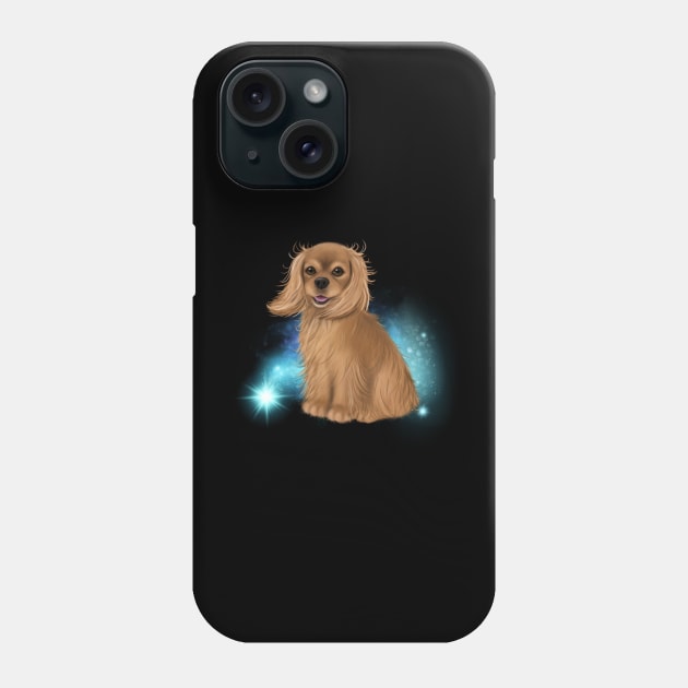 Ruby Cavalier King Charles Spaniel Gifts, Celestial Theme Phone Case by Cavalier Gifts