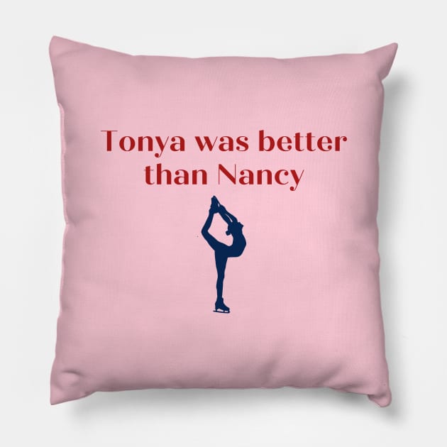 Tonya Harding Stan Account Pillow by MagicalAuntie