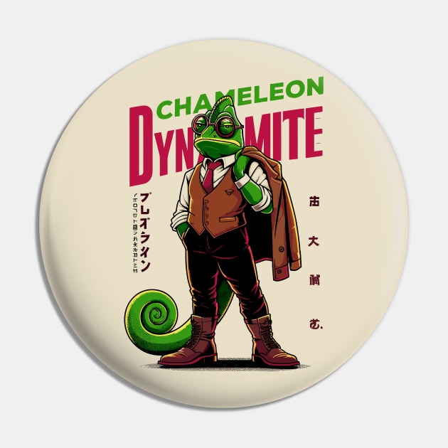 Chameleon Dynamite Pin by Lima's