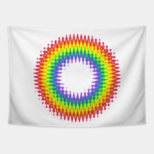 Liquid Rainbow Tapestry