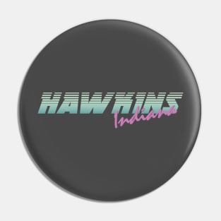 Stranger Things - Hawkins Indiana Pin