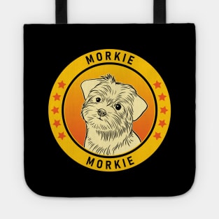 Morkie Dog Portrait Tote