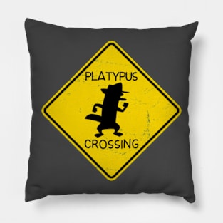 Perry - Platypus Crossing Pillow