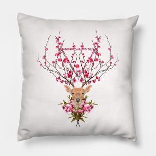 spring deer Pillow