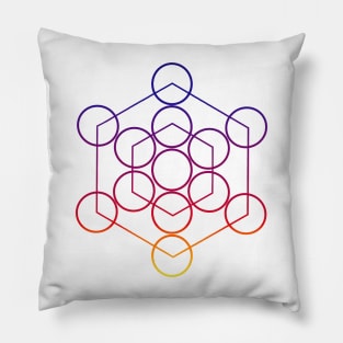 Hexagram - Graphics - Circles - Geometric Design Pillow