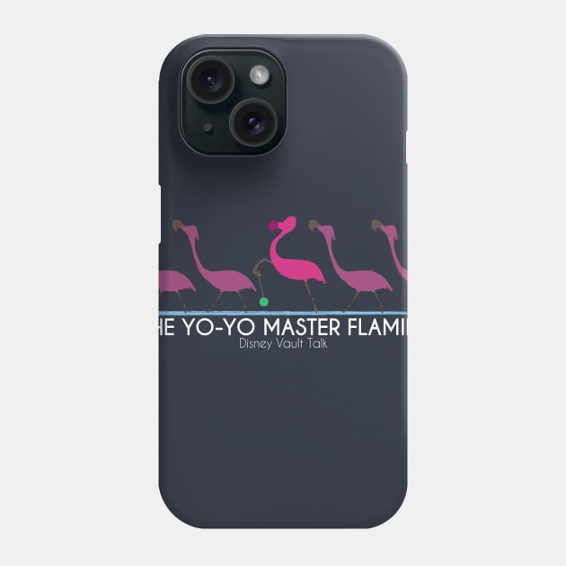 Flamingo Yo Yo Phone Case by GOLiverse