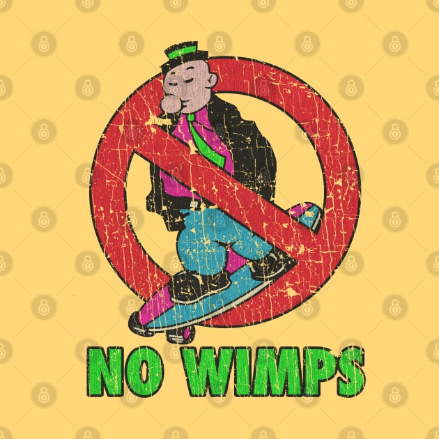 No Wimps Skater 1986 by JCD666