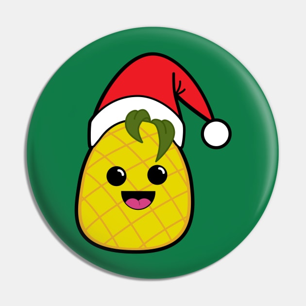 Christmas Pineapple Pin by CraftyNinja