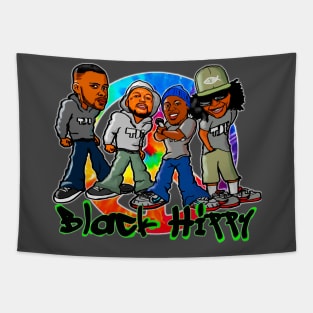 Black Hippy Graf Style Tapestry