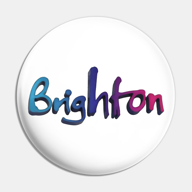 Letter Brighton Pin by MrsSmith007