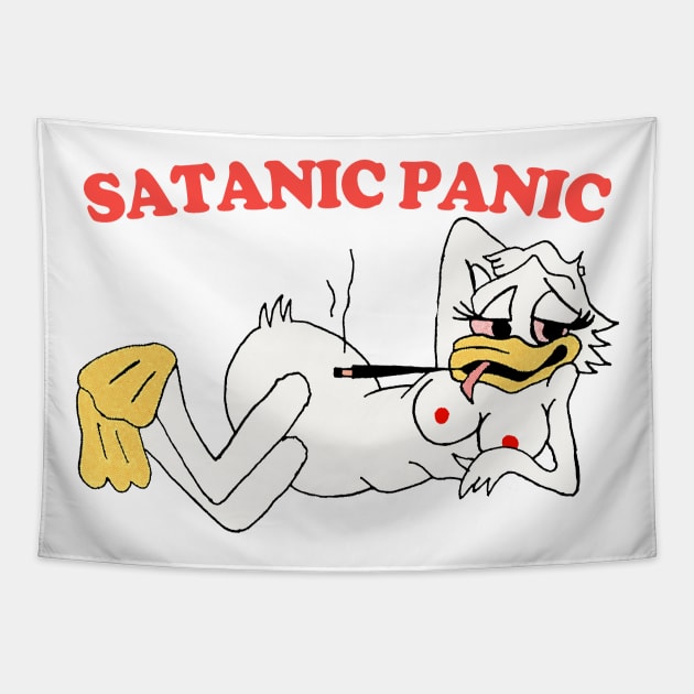 Satanic Panic Tapestry by DankFutura