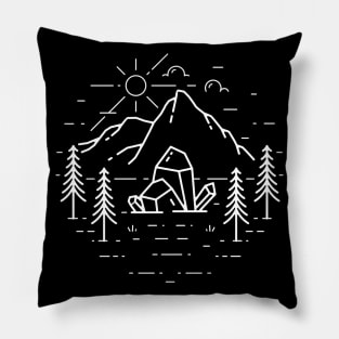 Crystal of the Mountain Pillow