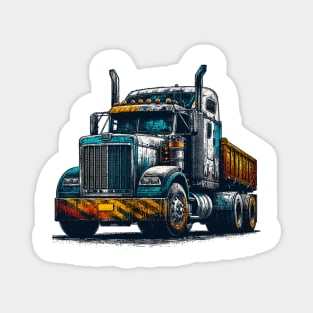 Truck Tractor Magnet