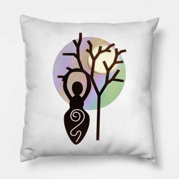 Goddess Pillow by RoxanneG