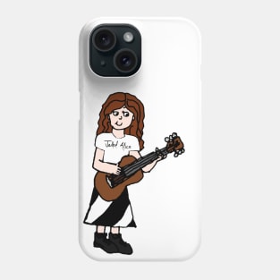 Kid With an Acoustic Axe Phone Case