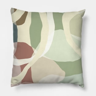 Abstract Earthiness Pillow