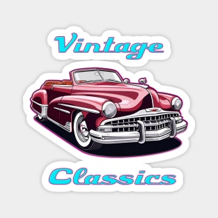 Cuban Havana Vintage Retro Old Classic Car Cars Magnet