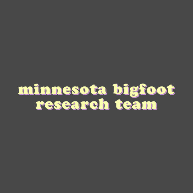 Minnesota Bigfoot Research Team by uncommonoath