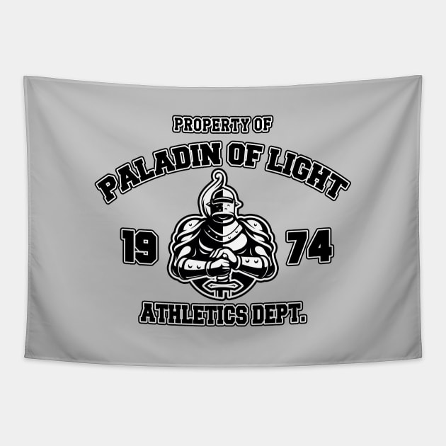 Paladin of Light Athletics Tapestry by NerdWordApparel