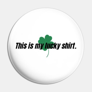 Saint Patrick’s Day, lucky Pin