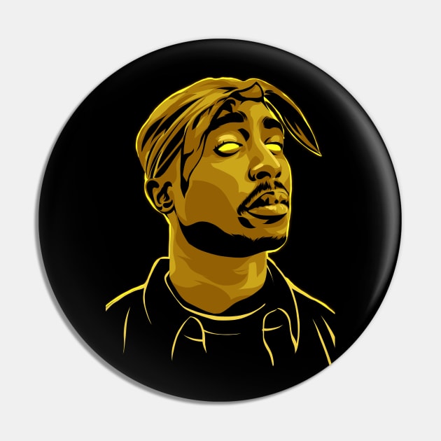 2 Pac Illustration Pin by Heywids