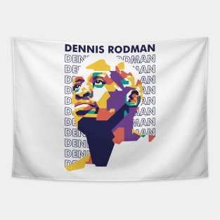 Dennis Rodman The Worm Tapestry