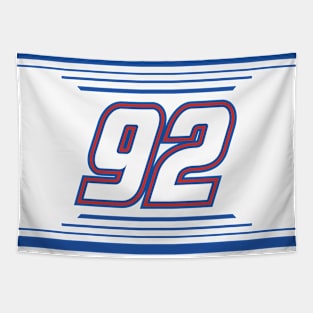 Josh Bilicki #92 2024 NASCAR Design Tapestry