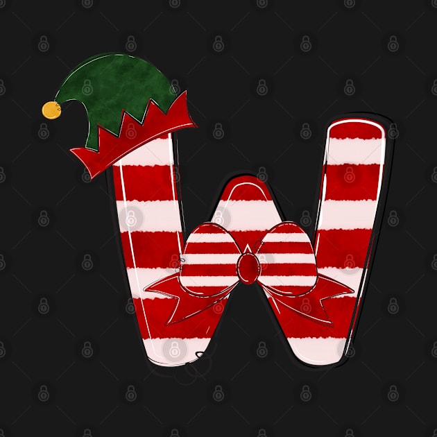 Letter W (Christmas Alphabet) by Pop Cult Store