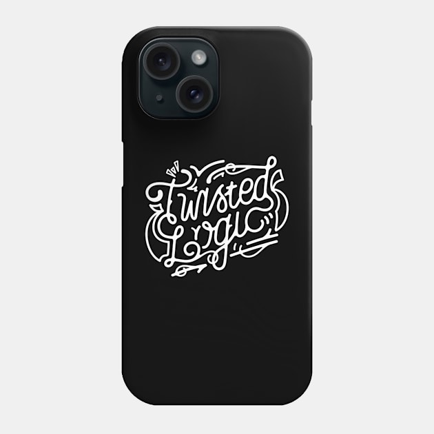 Twisted Logic Phone Case by March Merch Store