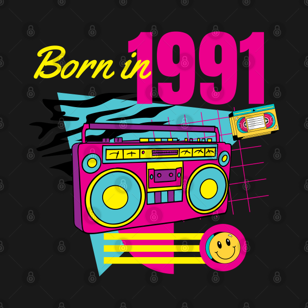 Born in 1991 by MarCreative