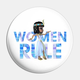 Women Rule Pin