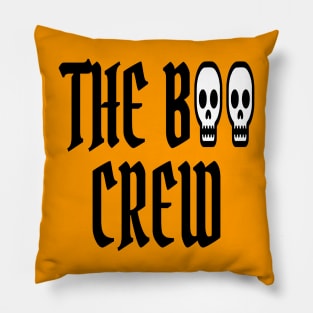 The Boo Crew - Funny Halloween Pillow