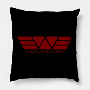 Weyland Corp (Aliens) Distressed Pillow