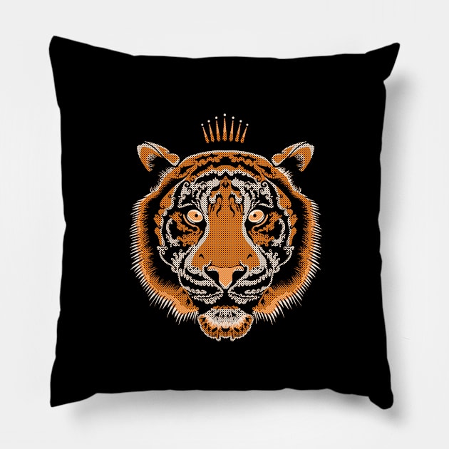 Thy Fearful Symmetry Pillow by DarkIrisDesign