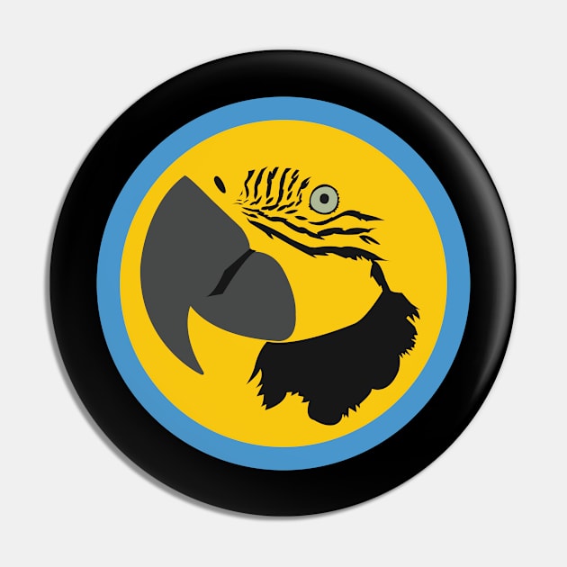 Macaw caw CAW Pin by DoctorBillionaire