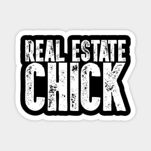 Real Estate Chick - Funny House Market Gift Magnet