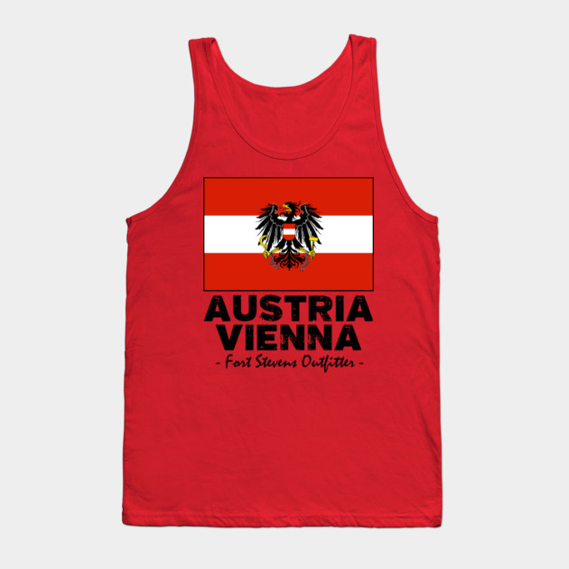 Austria Vienna Ernst Happel Stadion Aut Das Team Burschen Unsere Burschen Osterreichische Fussballnationalmannschaft Austrian Flag Tank Top Teepublic