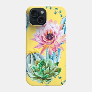 Cactus texture Phone Case