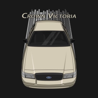 Ford Crown Victoria Police Interceptor - Gold T-Shirt