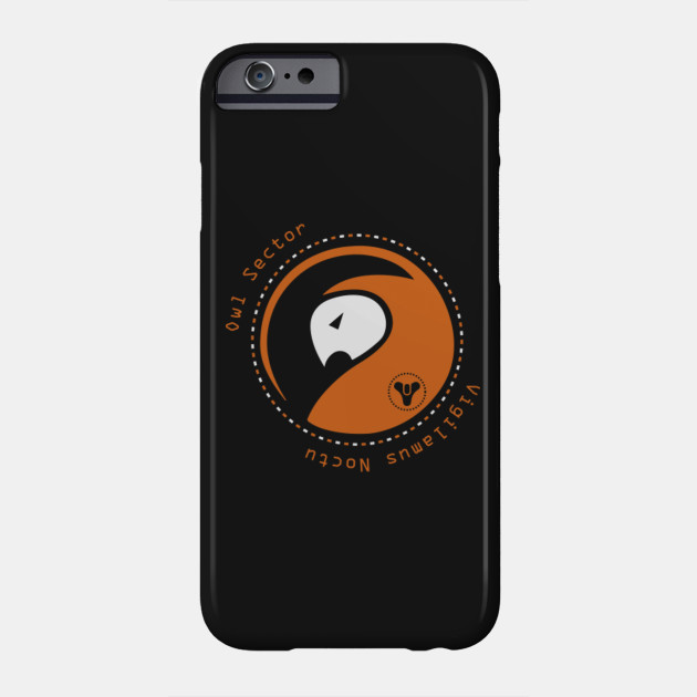 owl sector destiny phone case teepublic
