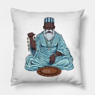 God of Yoruba religion - Orunmila Pillow