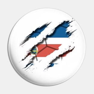 Costa Rica Football Pin