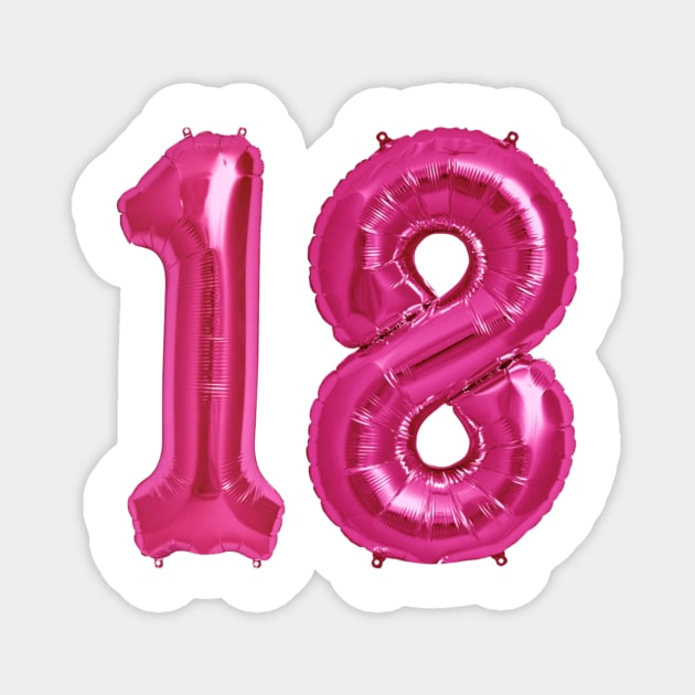 Pink on sale 18 balloons